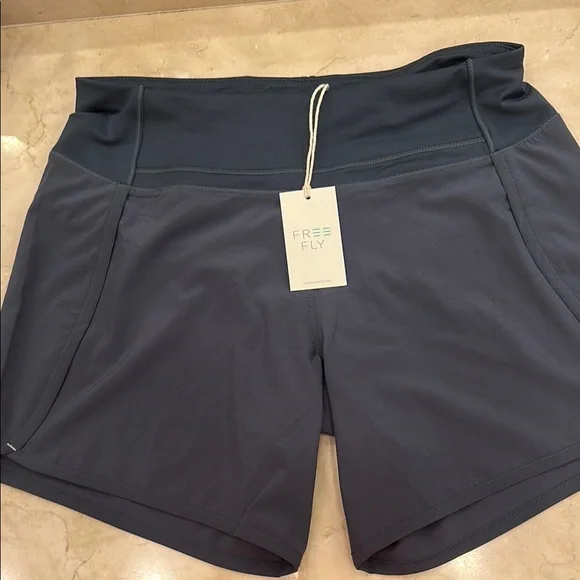 Women's Free Fly Blue Dusk size small shorts - Picture 1 of 5